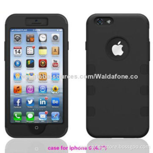 Hybrid Case for iPhone 6, Triple Mobile Shell